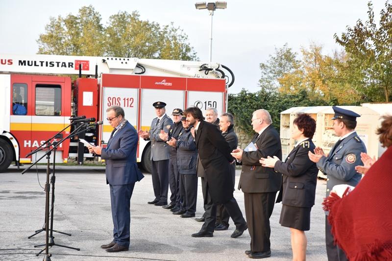 Fotogaléria 2015-10-28 Nové požiarne vozidlo TATRA 815 (28) 2015-10-28 Nové požiarne vozidlo TATRA 815